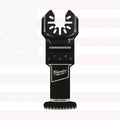 Milwaukee 49-25-1131 OPEN-LOK 1-3/8" Carbide Teeth Metal Multi-Tool Blade