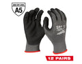 Milwaukee 48-22-8954B Cut Level 5 Nitrile Dipped Gloves - XXL (12 Pack)