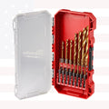 Milwaukee 48-89-4670 15PC SHOCKWAVE Impact Duty RED HELIX Titanium Drill Bit Set