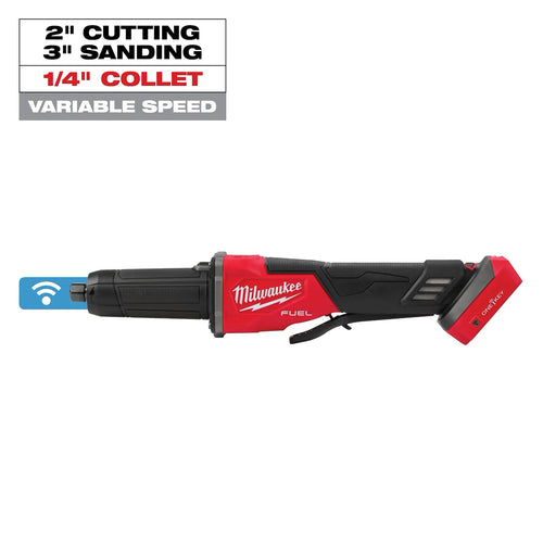 Milwaukee 2984-20 M18 FUEL Variable Speed, Braking Die Grinder, Paddle Switch