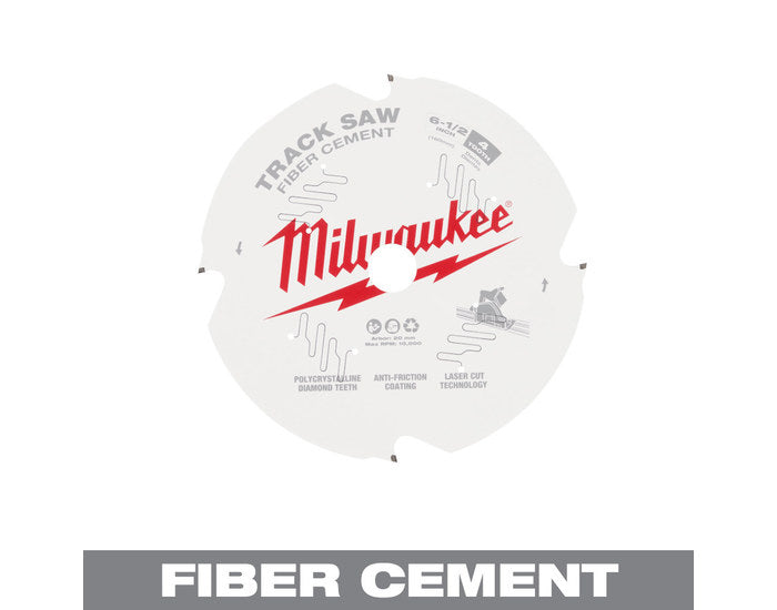Milwaukee 48-40-0670 6-1/2” 4T Fiber Cement Track Saw Blade