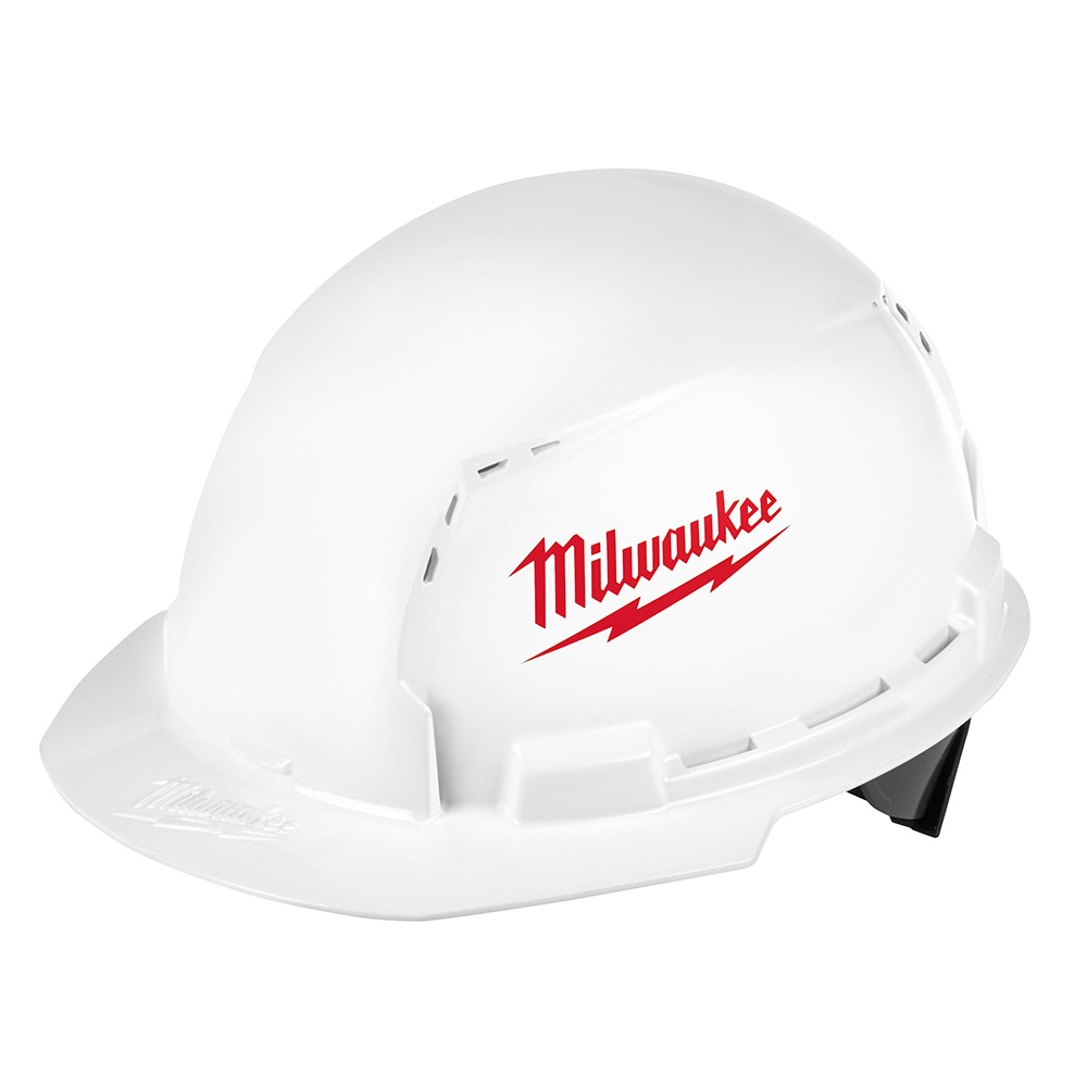 Milwaukee 48-73-1000 Front Brim Vented Hard Hat with BOLT Accessories – Type 1 Class C