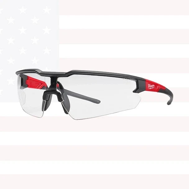 Milwaukee 48-73-2011 Safety Glasses - Clear Anti-Scratch Lenses