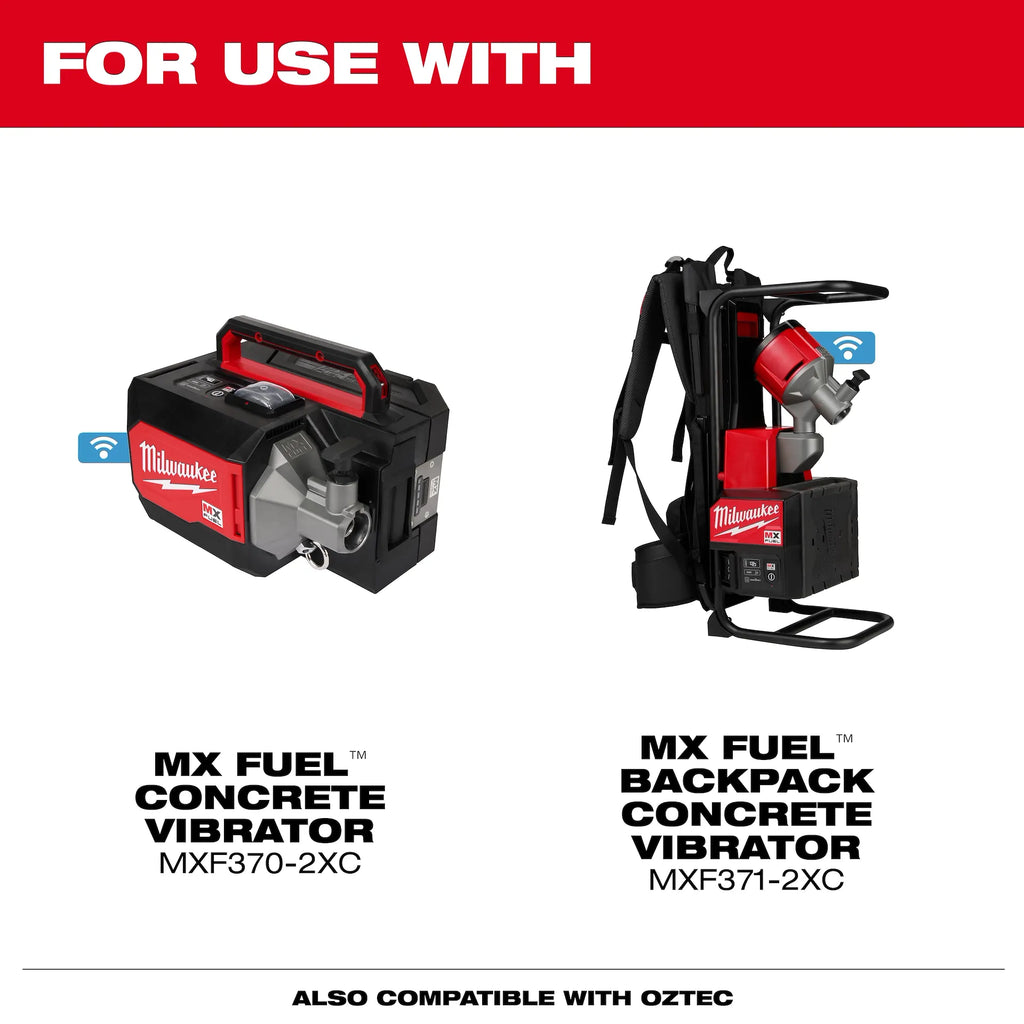 Milwaukee 48-37-5015 1-1/2" Concrete Vibrator Head