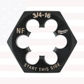 Milwaukee 49-57-5378 3/4 in.-16 NF 1-7/16 in. Hex Threading Die