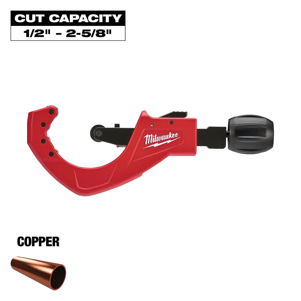 Milwaukee 48-22-4253 2-1/2 in. Quick Adjust Copper Tubing Cutter