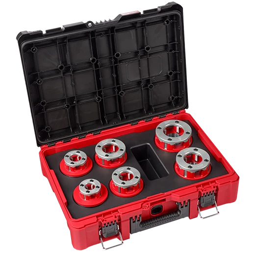 Milwaukee 48-36-1060 1/2" - 2" NPT Forged Aluminum Die Head PACKOUT Kit
