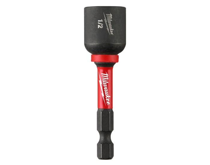 Milwaukee 49-66-4737 SHOCKWAVE 1/2" x 2-9/16" Magnetic Nut Driver (3PK)