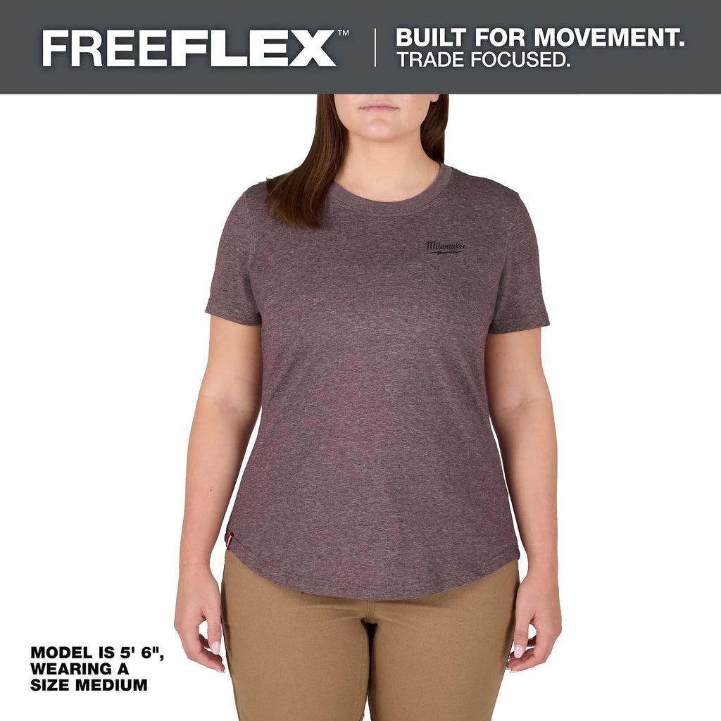 Milwaukee F452 Women's FREEFLEX™ Hybrid Tee - Short Sleeve