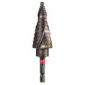 Milwaukee 48-89-9248 SHOCKWAVE 1/8" - 1" #8 Impact-Rated Titanium Step Drill Bit