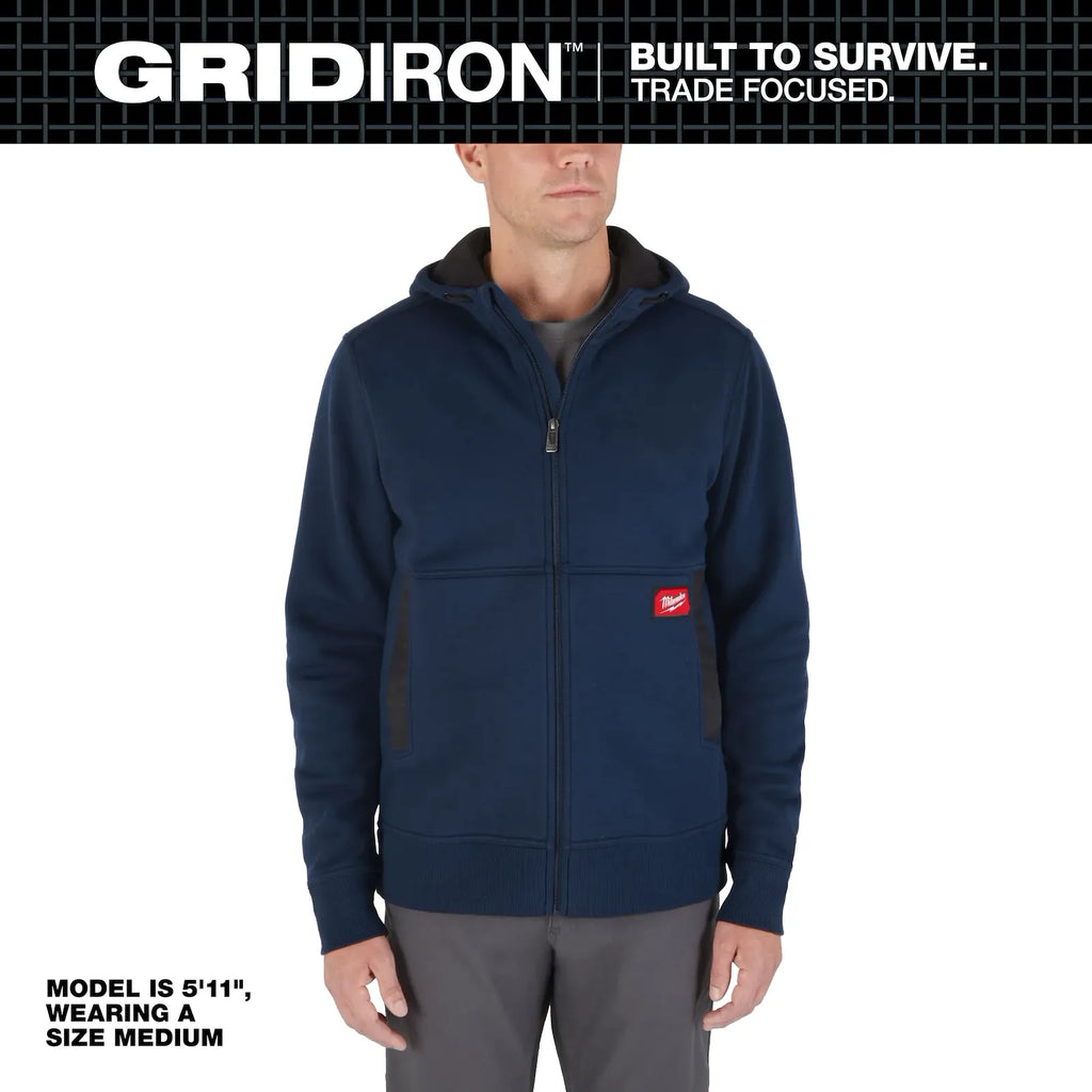 Milwaukee M250 GRIDIRON™ Full-Zip Hoodie