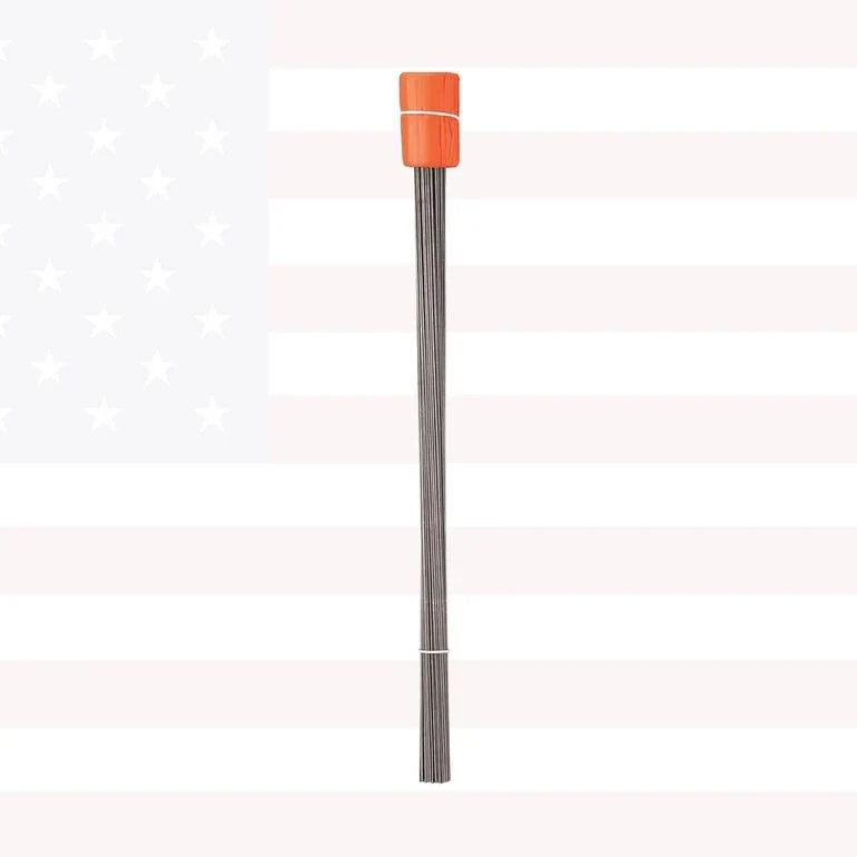 Empire 78-002 2.5-Inch x 3.5-Inch Glo Orange Flag Stakes 100CT