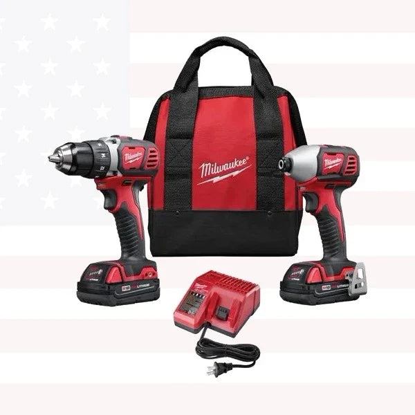 Milwaukee 2691-22 M18 Cordless LITHIUM-ION 2-Tool Combo Kit