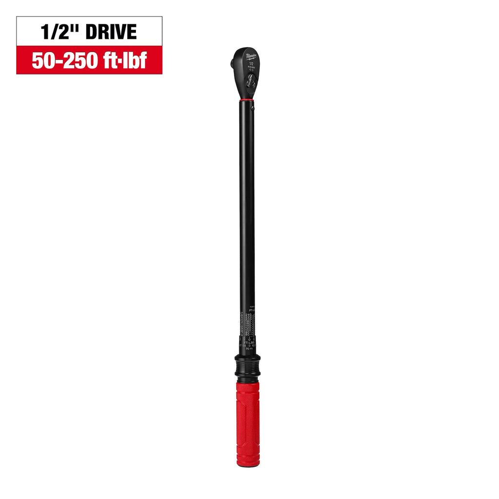 Milwaukee 48-22-9203 1/2 in. Drive 50-250 ft./lbs. Click Torque Wrench
