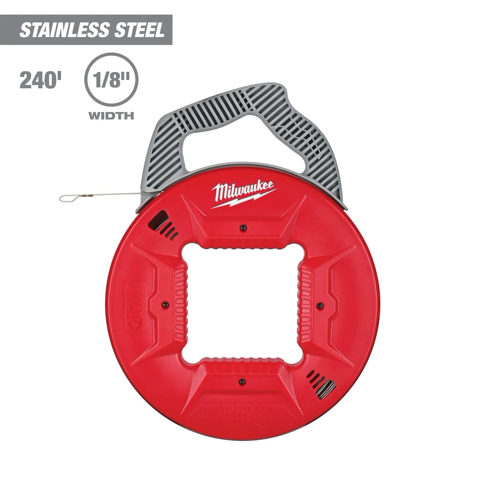 Milwaukee 48-22-4188 240' 1/8" Stainless Steel Fish Tape