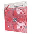 Milwaukee 49-54-1026 Clear, 7" Diameter, 1-3/16" Center Hole Sub-Base