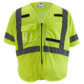 Milwaukee 48-73-5131 Class 3 High Visibility Yellow Mesh Safety Vest - S/M