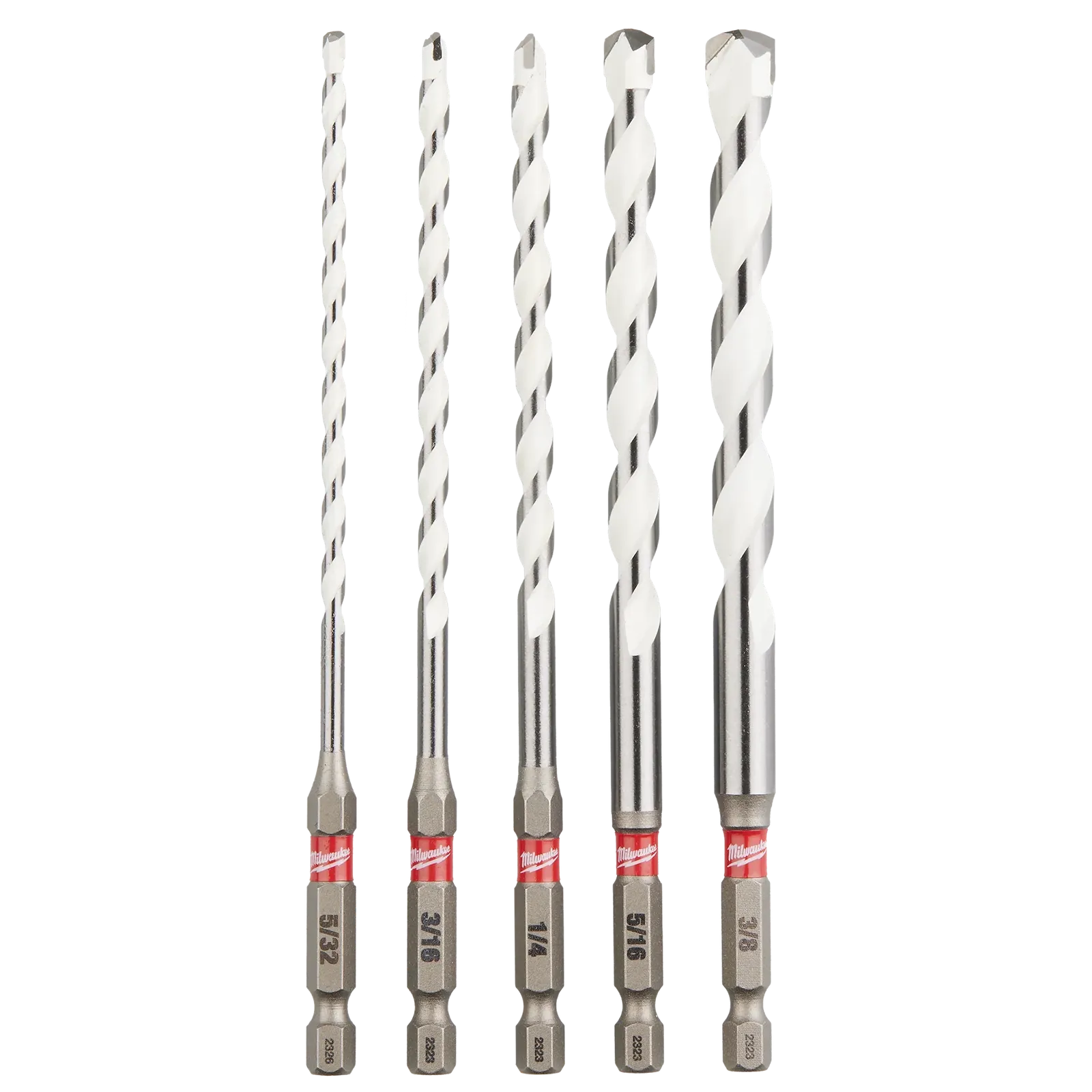 Milwaukee 48-20-8898 5PC Impact Carbide Multi-Material Drill Bit Set (Open Box)