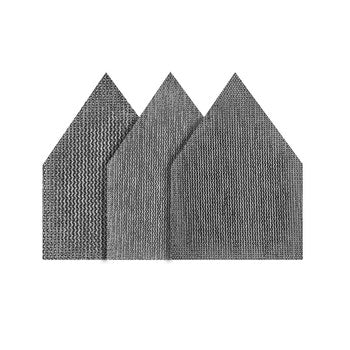 Milwaukee 48-80-5406 36PC 80/120/180 Grit Sanding Sheets for Detail Sander