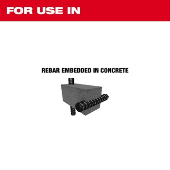 Milwaukee 48-20-6724 SDS PLUS 13/16in X 12in Rebar Cutter