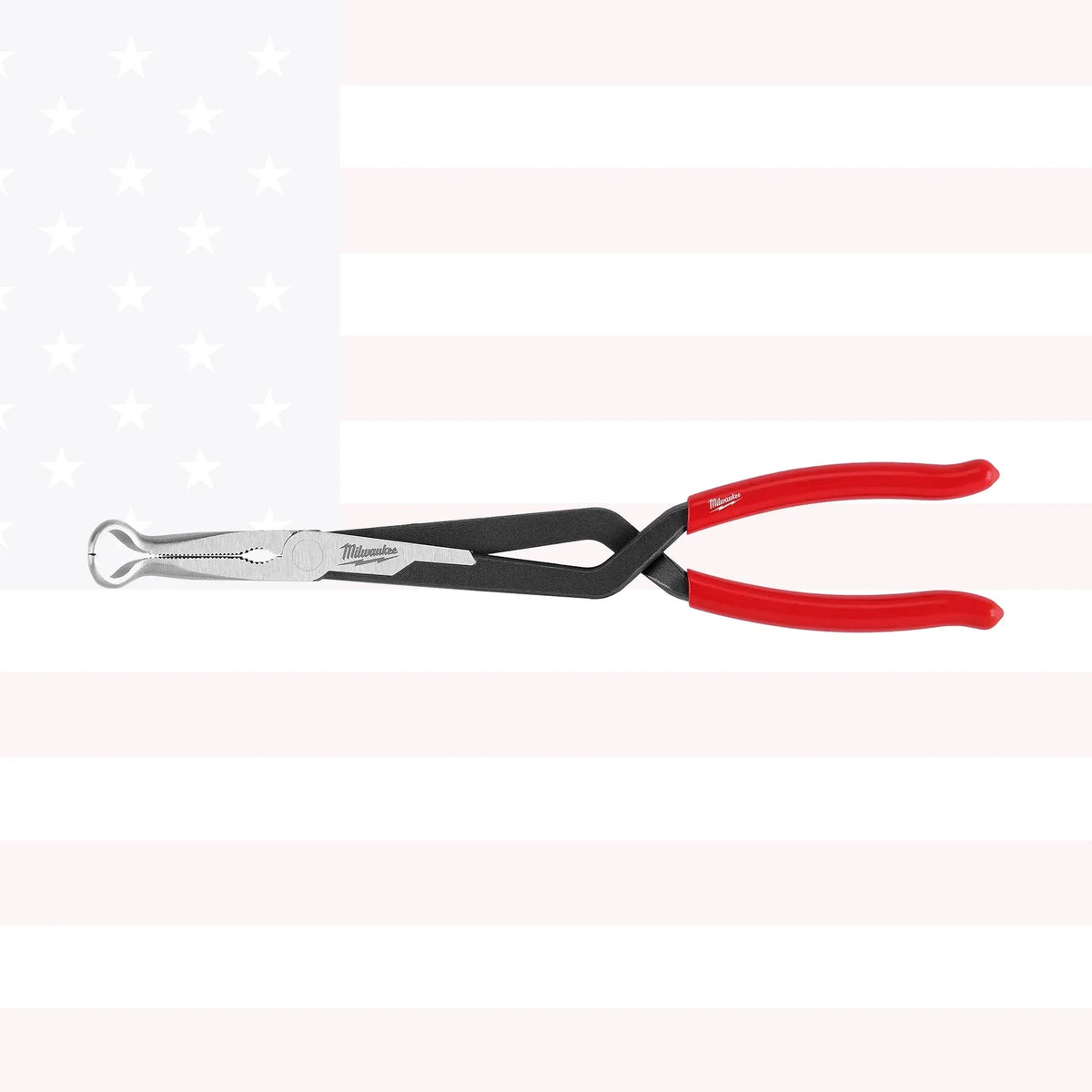 Milwaukee 48-22-6562 13 in. Long Needle Nose Pliers with 3/4 in. Hose Grip