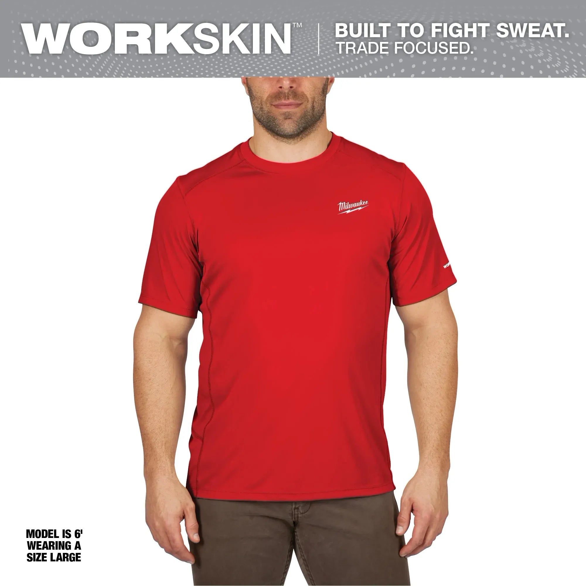 Milwaukee 414 WORKSKIN™ Lightweight Performance Shirt - Short Sleeve