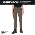Milwaukee F652N Women's Double Knee Brown Jogger Pants
