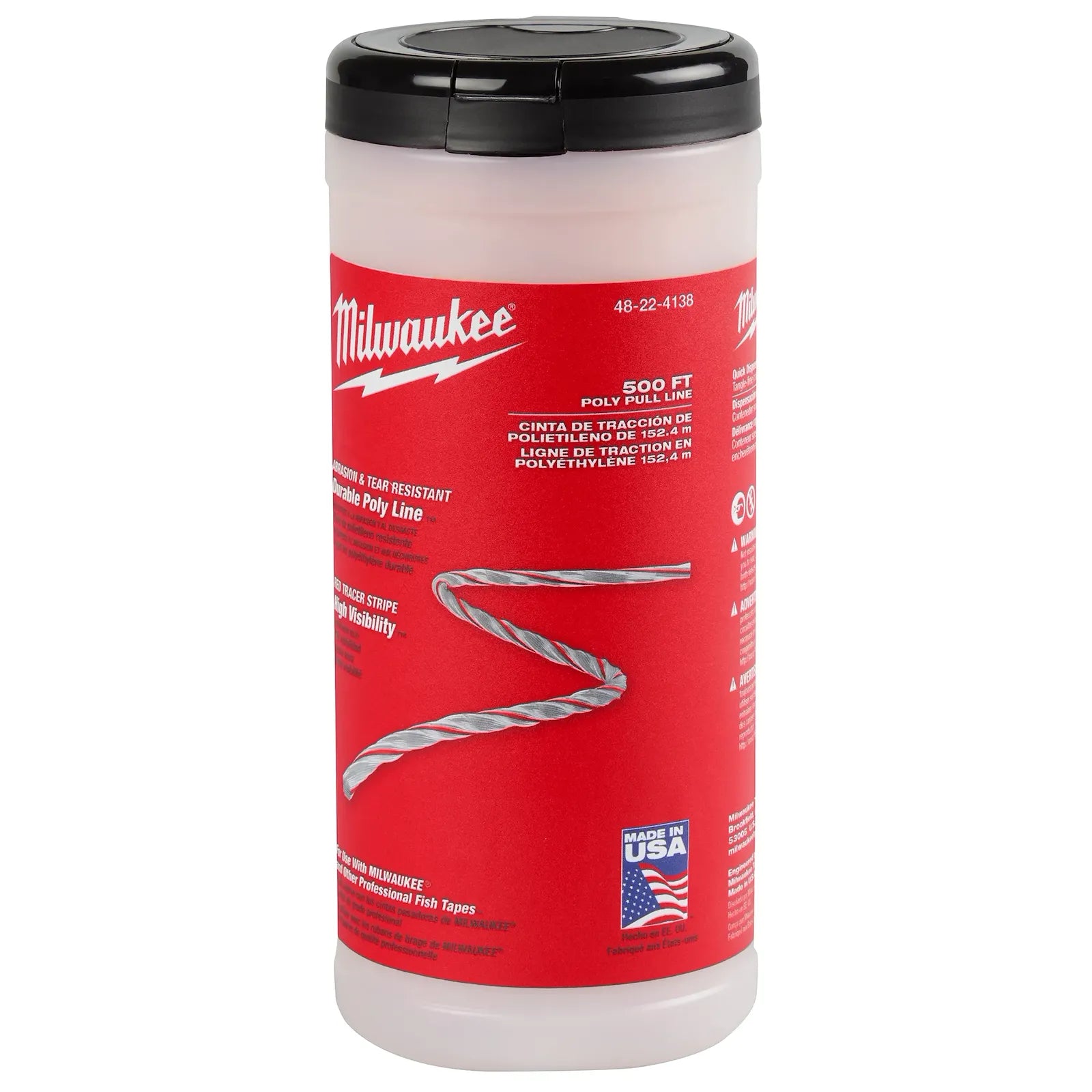 Milwaukee 48-22-4138 500' Poly Pull Line (Open Box)
