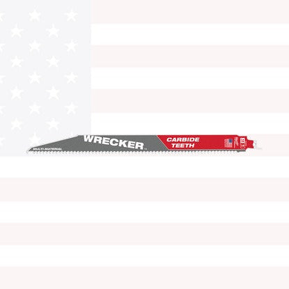 Milwaukee 48-00-5243 12" 6 TPI WRECKER with Carbide Teeth