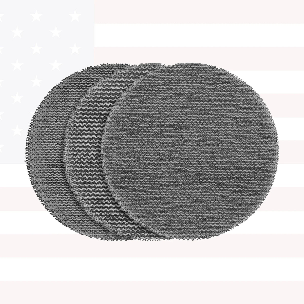 Milwaukee 48-80-6405 3” Assorted 80, 120, 180 Grit Mesh Sanding Discs with POWERGRID Tear Resistant Mesh – (12 PK) + Pad Saver