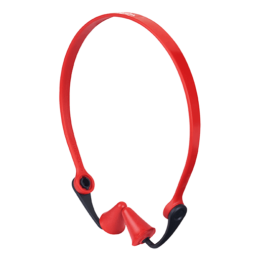 Milwaukee 48-73-3201 Banded Reusable Red Earplugs