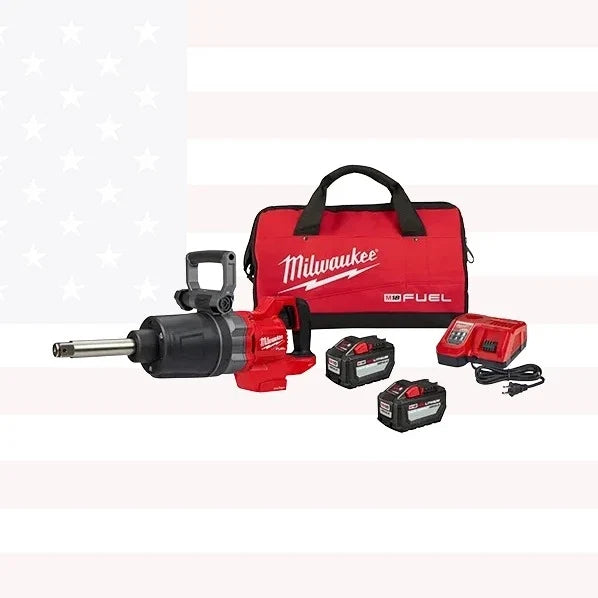 Milwaukee 2869-22HD M18 FUEL 1" D-Handle Ext. Anvil High Torque Impact Wrench w/ ONE-KEY Kit