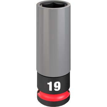 Milwaukee 49-66-7804 Impact Duty 1/2 Drive 19MM Metric Lug Nut Wheel Socket