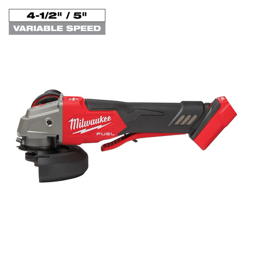 Milwaukee 2888-20 M18 4-1/2" / 5" Variable Braking Grinder, Paddle Switch