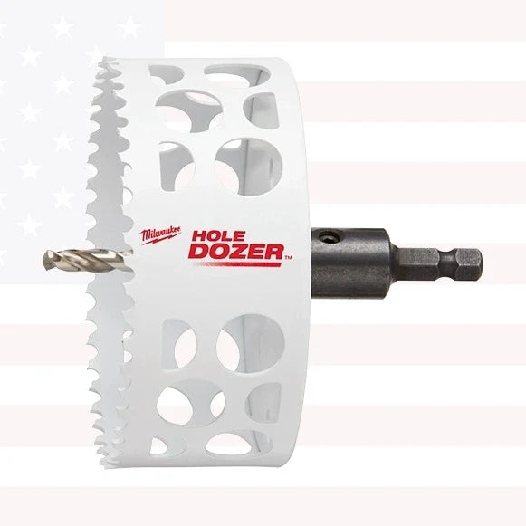 Milwaukee 49-56-9687 4-1/4 In. Hole Dozer Bi-Metal Hole Saw With Arbor