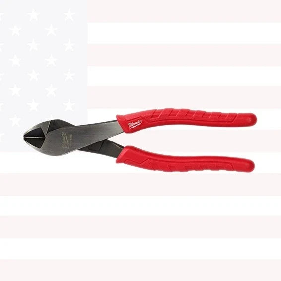 Milwaukee 48-22-6128 8" Comfort Grip Angled Head Diagonal Cutting Pliers