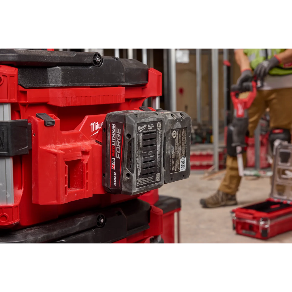 Milwaukee 48-22-8603 PACKOUT Tool Box M18 Battery Rack Attachment (Open Box)
