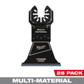 Milwaukee 49-25-1248 OPEN-LOK 2-1/2" Bi-Metal Multi-Material/Tool Blades 25CT