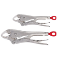 Milwaukee 48-22-3702 7 in. and 10 in. Curve Torque Lock Locking Pliers Set 2PC