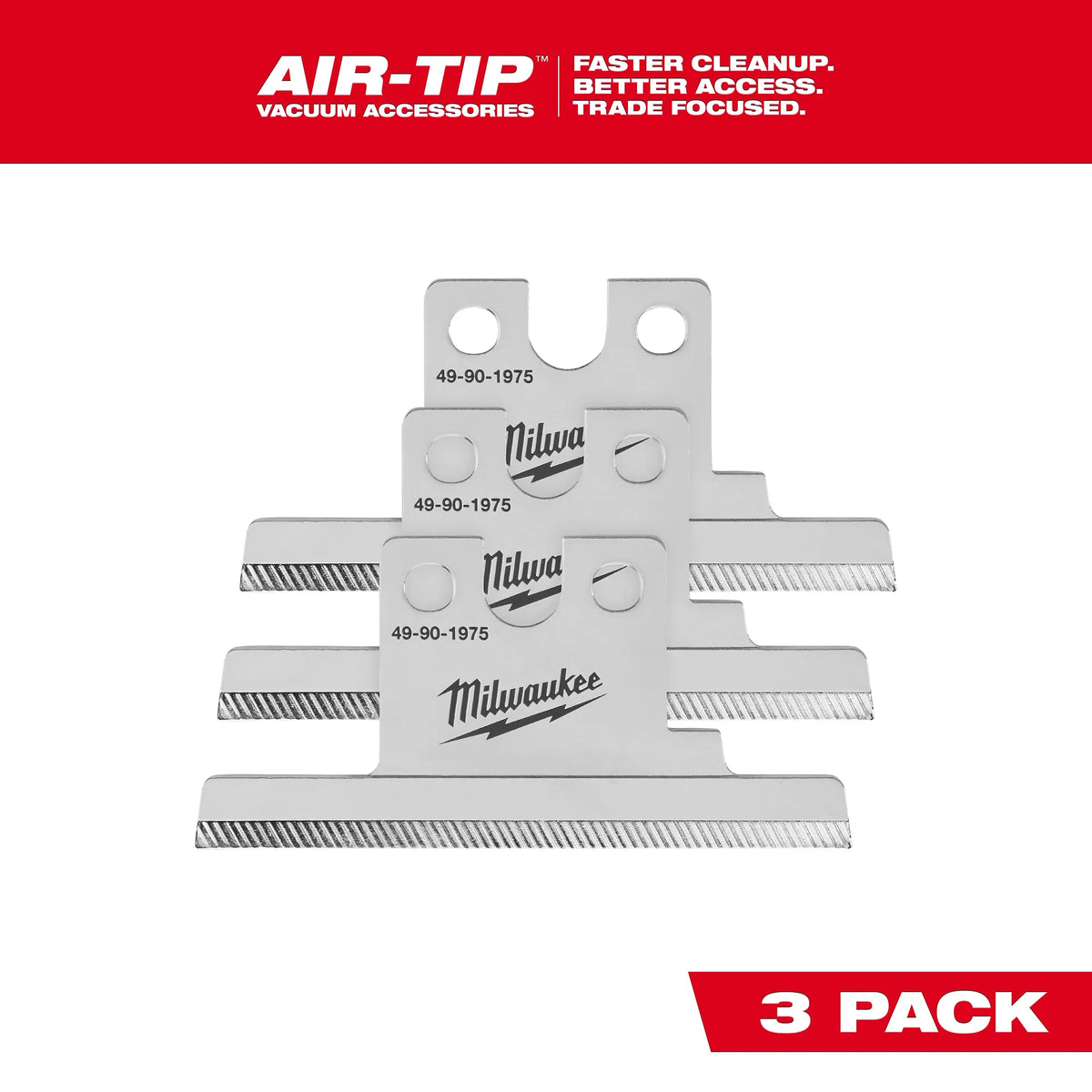 Milwaukee 49-90-1975 AIR-TIP Debris Scraper Blade 3PC