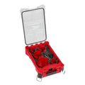 Milwaukee 49-56-9295 9PC BIG HAWG with Carbide Teeth Hole Saw Kit w/ PACKOUT