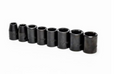 Crescent CIMS0N 8-Piece 1/2"Drive 6Pt Std SAE Impact Socket Set