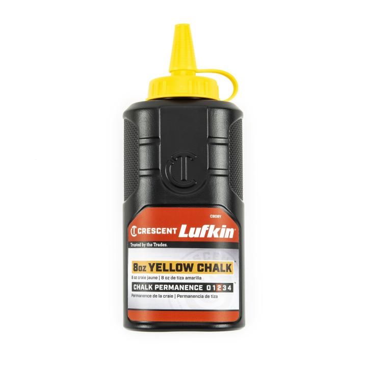 Crescent CB08Y 8 oz Yellow Chalk Refill