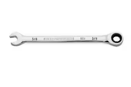 GearWrench 86943 3/8" 90-Tooth Ratcheting Combination Wrench
