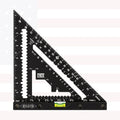 Stiletto STSQ7-L 7 in. Carpenter Square with Level