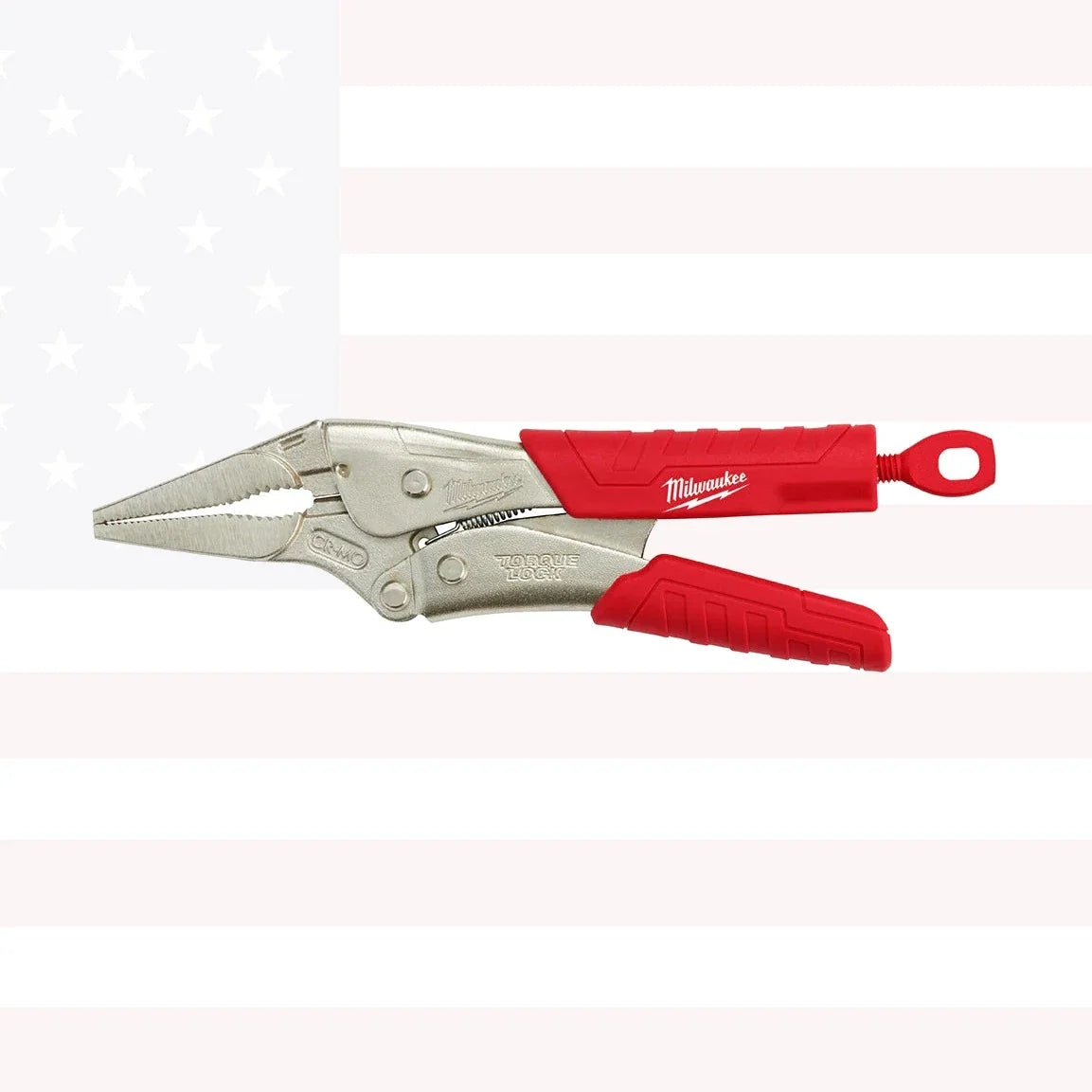 Milwaukee 48-22-3409 9" Torque Lock Long Needle Nose Locking Pliers w/ Grip