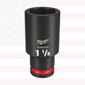 Milwaukee 49-66-6232 SHOCKWAVE Impact Duty 1/2"Drive 1-1/8" Deep 6 Point Socket