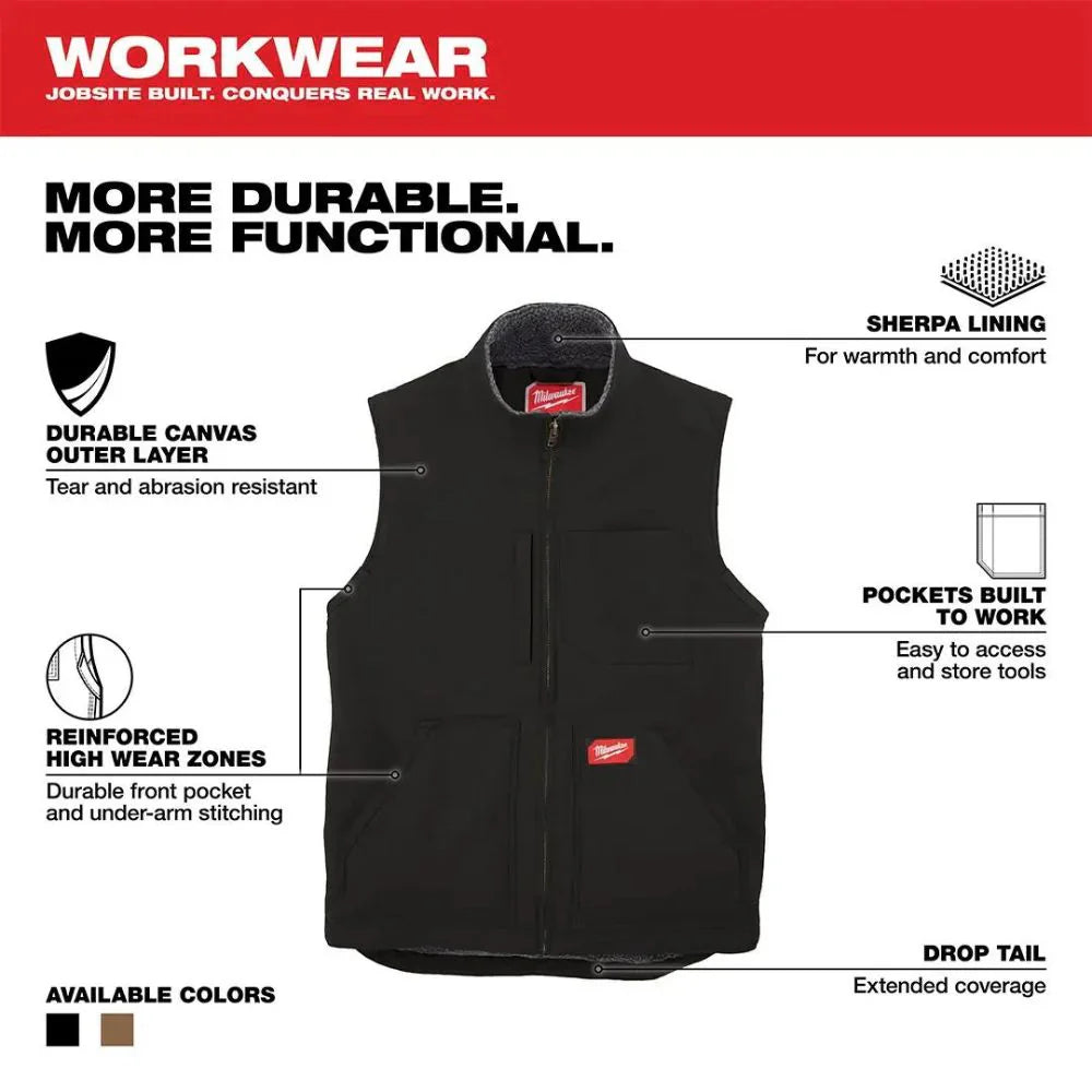 Milwaukee 801 GRIDIRON™ Sherpa-Lined Vest