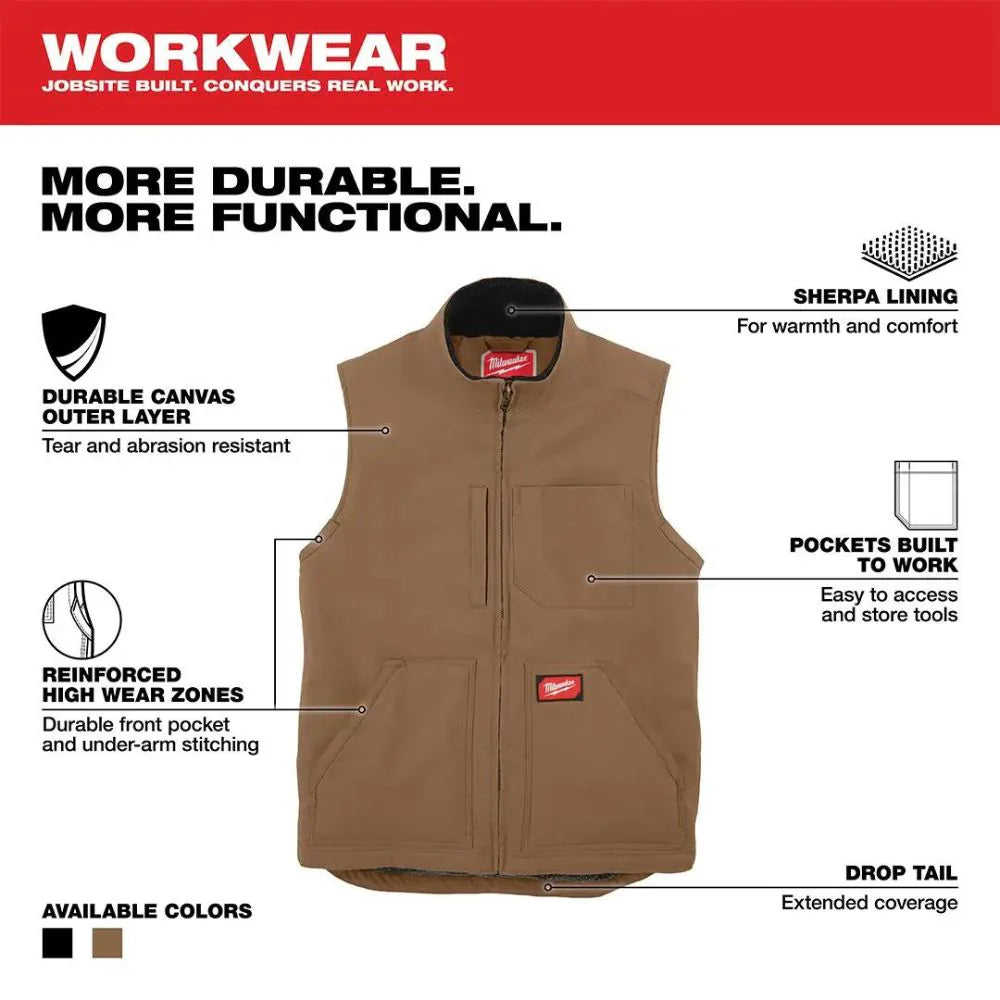 Milwaukee 801 GRIDIRON™ Sherpa-Lined Vest