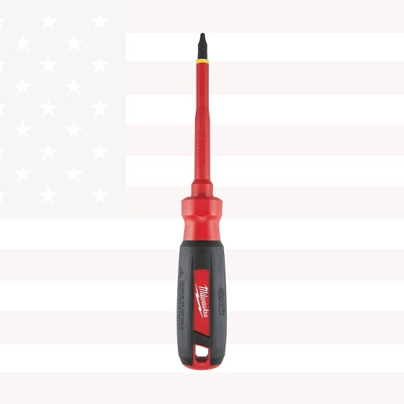 Milwaukee 48-22-2241 #1 ECX 4 in. 1000V Insulated Screwdriver
